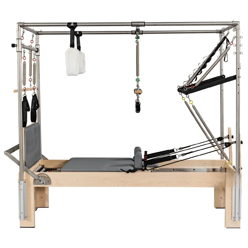 Pilates Yoga Combined - y Factory Cadillac Wood Pilates Reformer