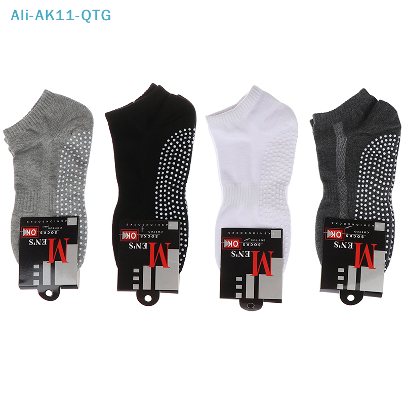 Pilates Yoga Grip Socks - NEW 1pair High Quality Men's Cotton