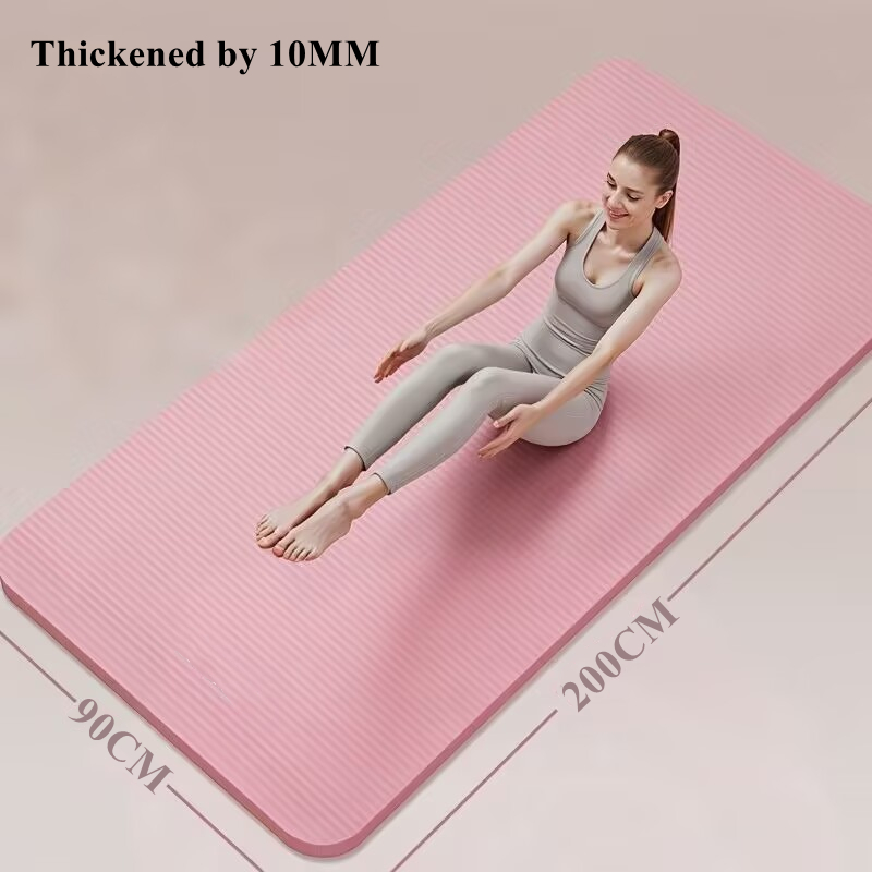 Pilates Yoga Mat Workout - 200/185×80/90cm Yoga Non-slip Foam Yoga Pads