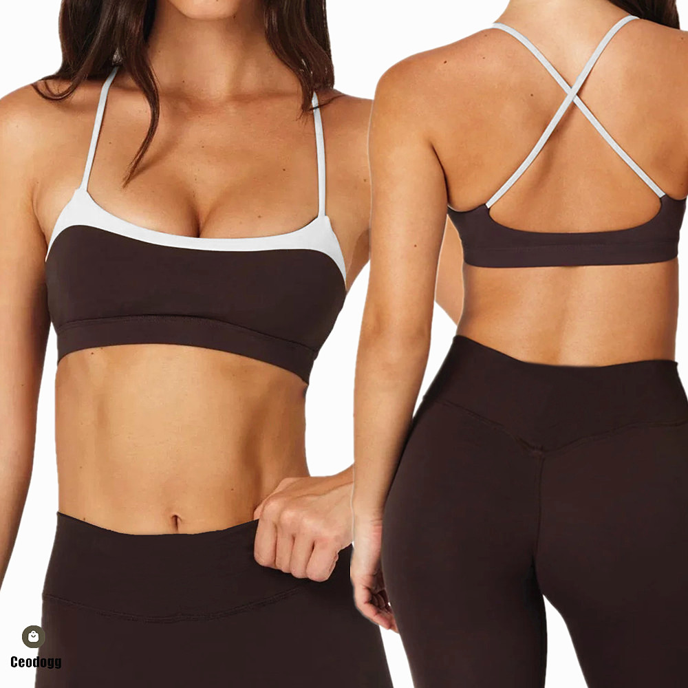 Pilates In Yoga Pants - Pad Yoga Bra For Women Pants
