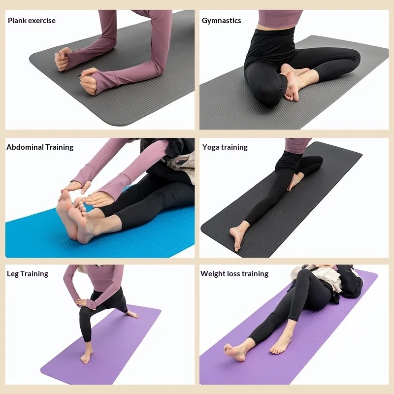 Extra Thick Non Slip Yoga Mat  - Pilates Yoga Mat Workout 리뷰 및 가격