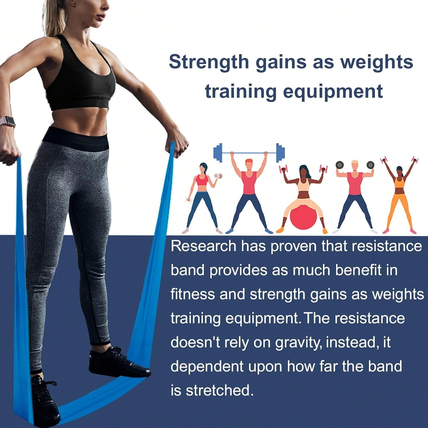 AZURELIFE Resistance Bands, Pr - Pilates Yoga Or 리뷰 및 가격