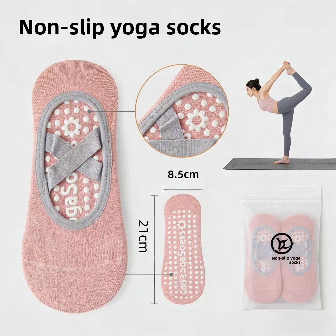 Women Yoga Sock Silicone Anti- - Pilates Yoga Sport 리뷰 및 가격