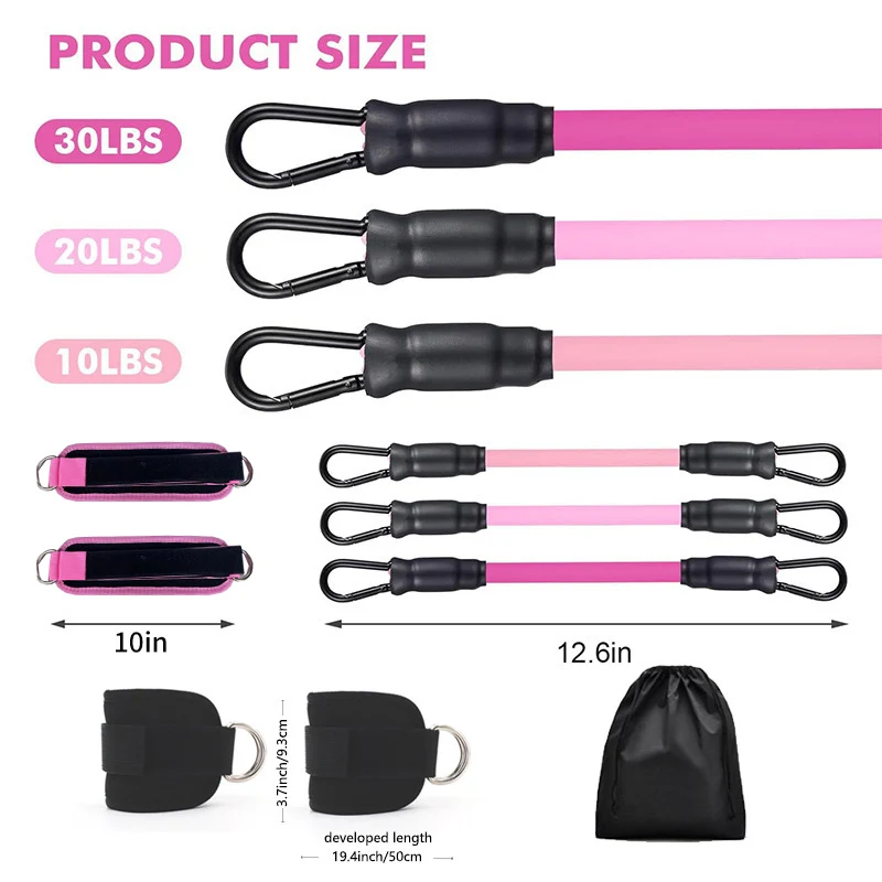 Ankle Strap Resistance Bands H - Pilates Ankle Strap 리뷰 및 가격