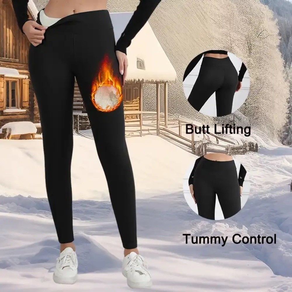 Comfortable High Waist Fleece  - Pilates In Yoga Pants 리뷰 및 가격