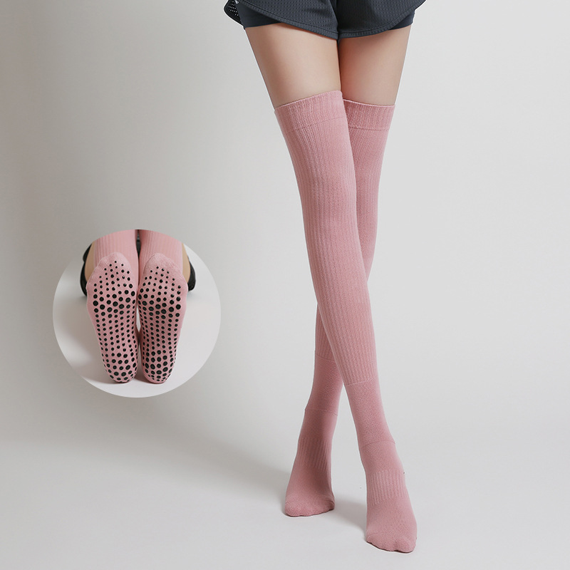 Women Non-slip Yoga Socks Long - Pilates Yoga Grip Socks 리뷰 및 가격