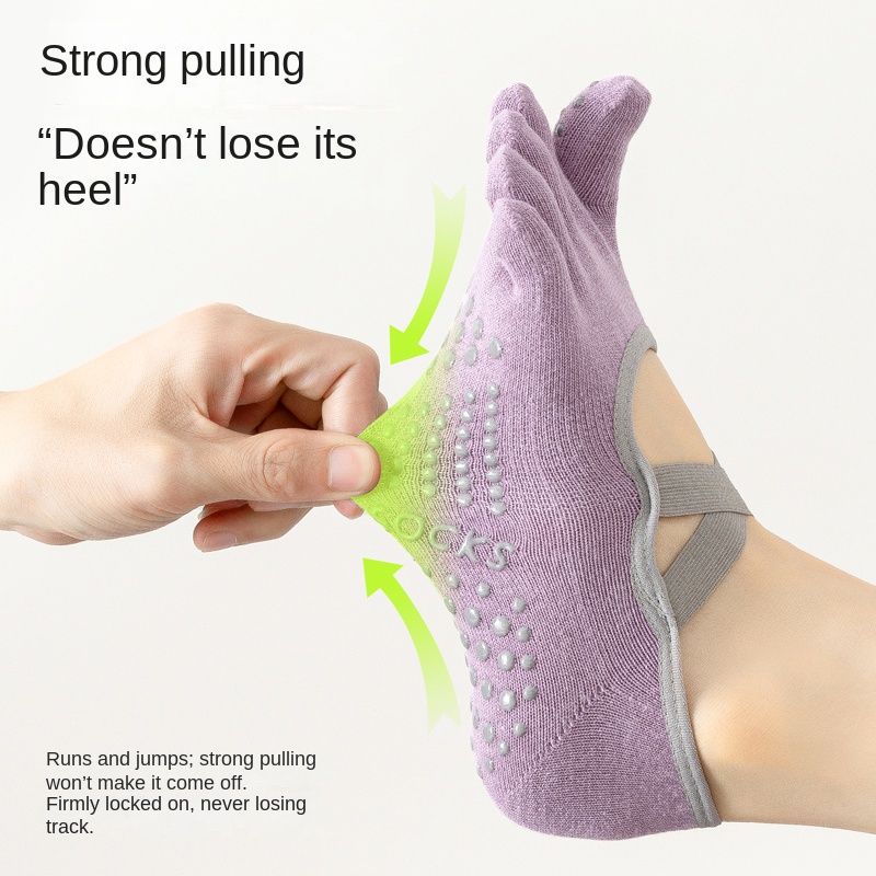 Women Non-Slip Five-Toe Yoga S - Fitness Yoga Pilates 리뷰 및 가격