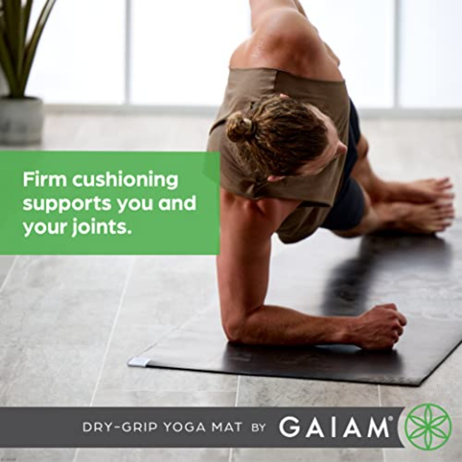 Dry-Grip Yoga Mat for standard - Pilates Yoga Or 리뷰 및 가격
