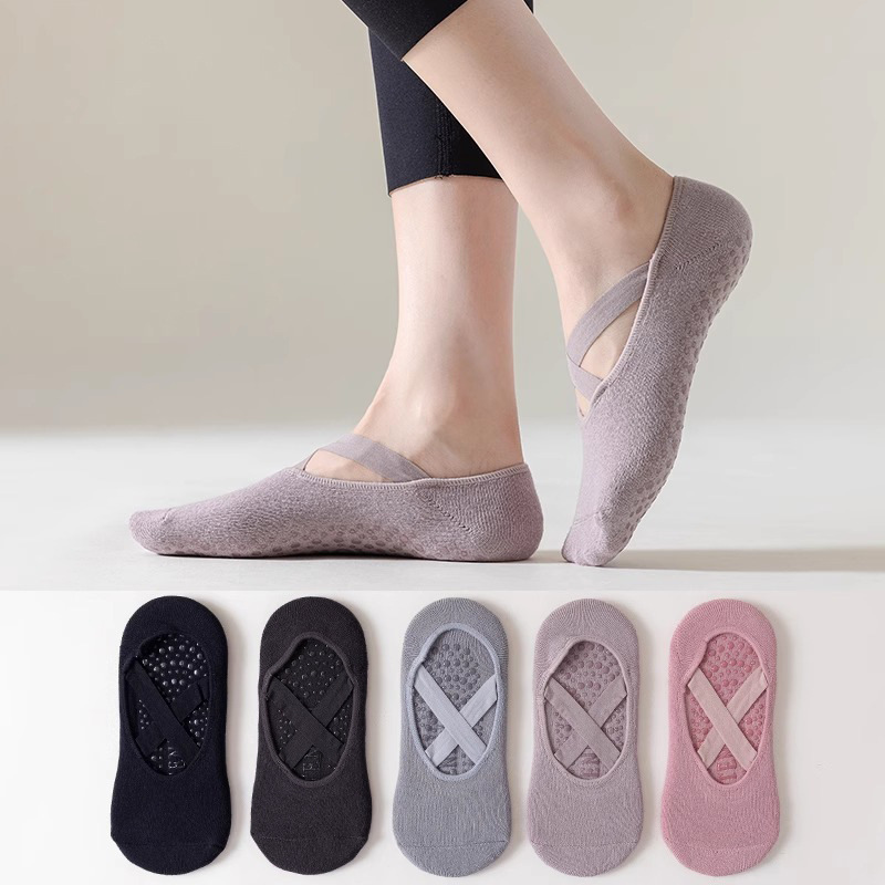 Women's 5-Pair Pure Color Yoga - Pilates Ankle Strap 리뷰 및 가격