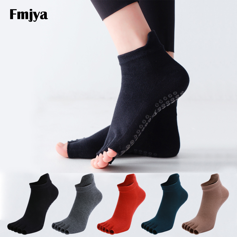 Yoga Socks Half Toe Anti-Slip  - Pilates Yoga Grip Socks 리뷰 및 가격