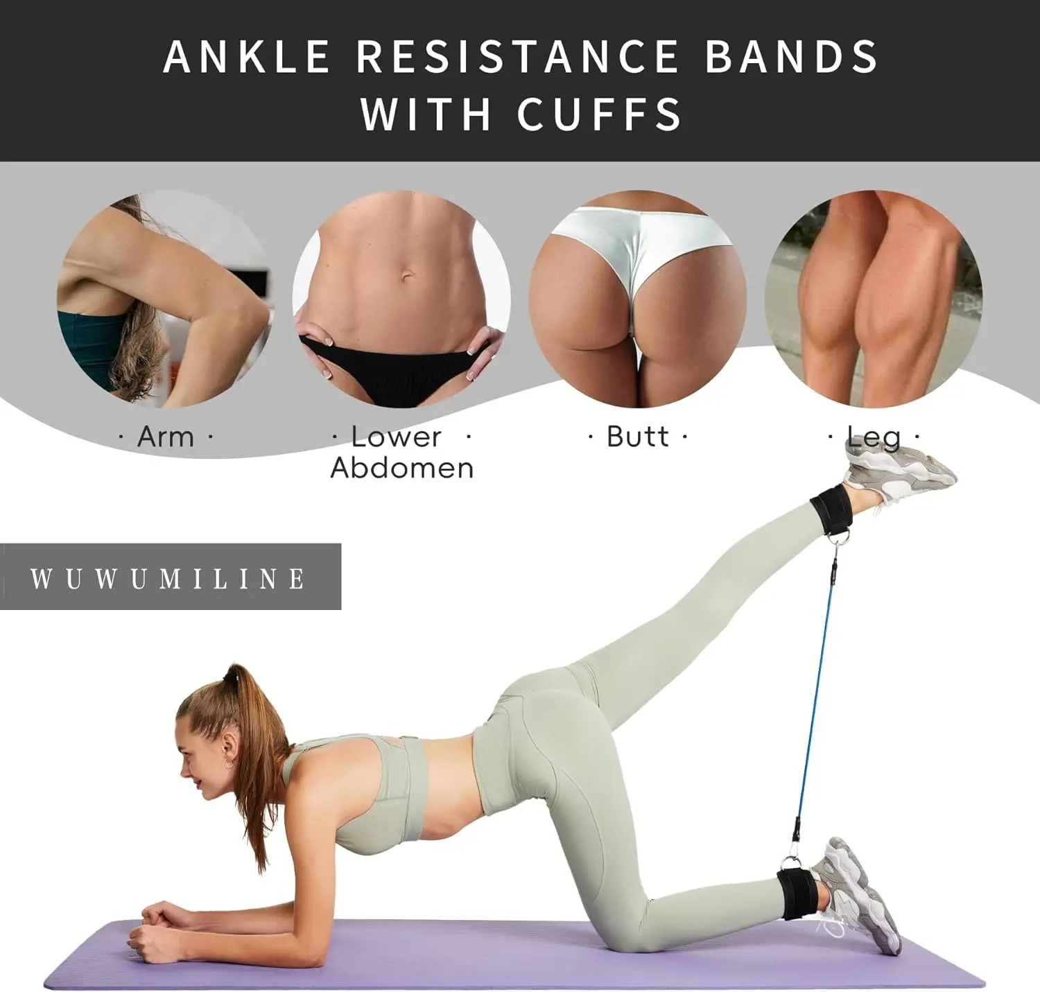 Resistance Bands With Ankle St - Pilates Ankle Strap 리뷰 및 가격