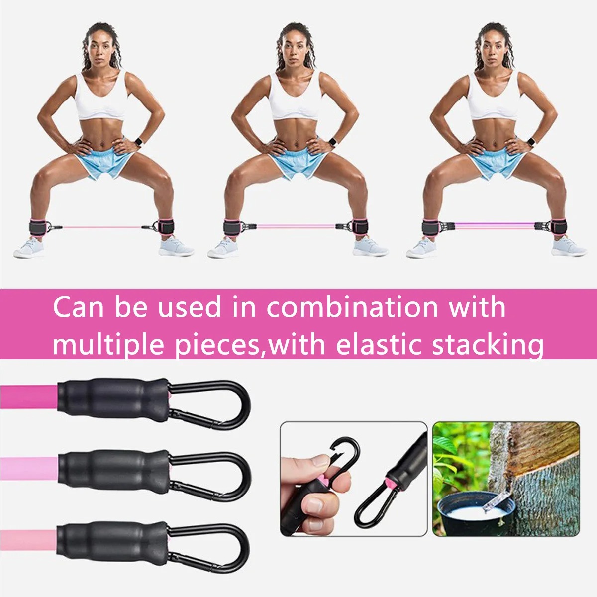 Resistance Bands With Ankle St - Pilates Ankle Strap 리뷰 및 가격
