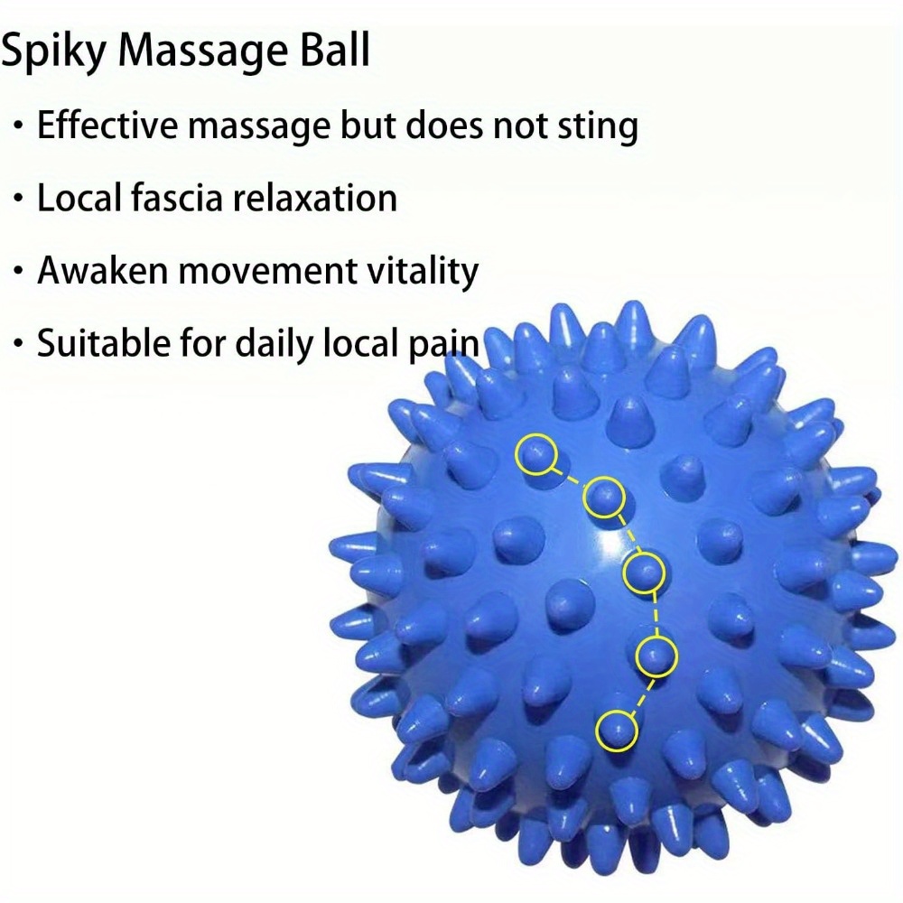 Spiky Massage Ball Set (3 Piec - Acupressure Ball Set 리뷰 및 가격