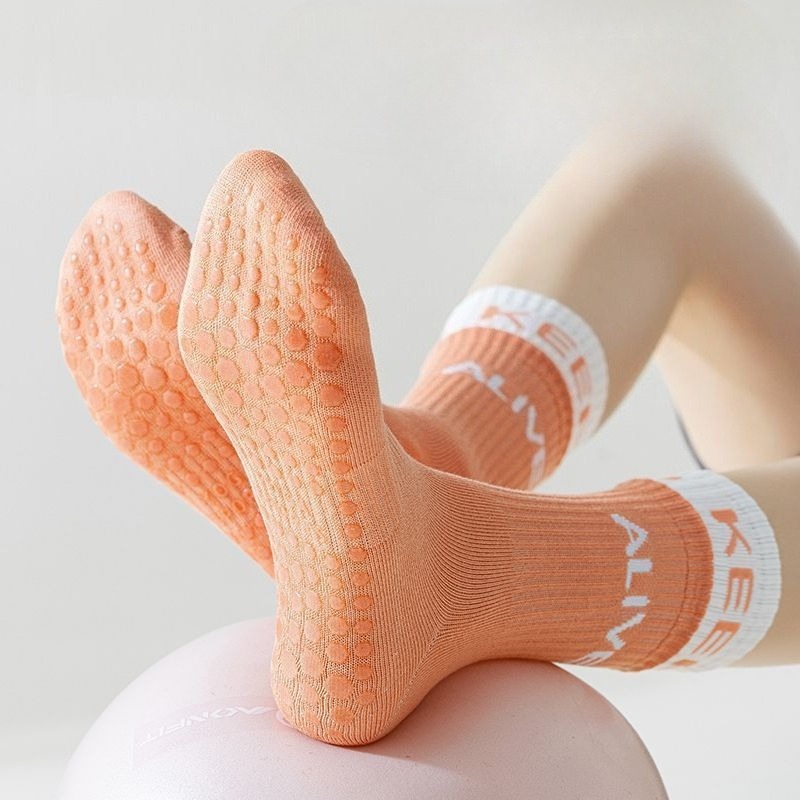 Women's Non-Slip Yoga Socks wi - Pilates Yoga Grip Socks 리뷰 및 가격