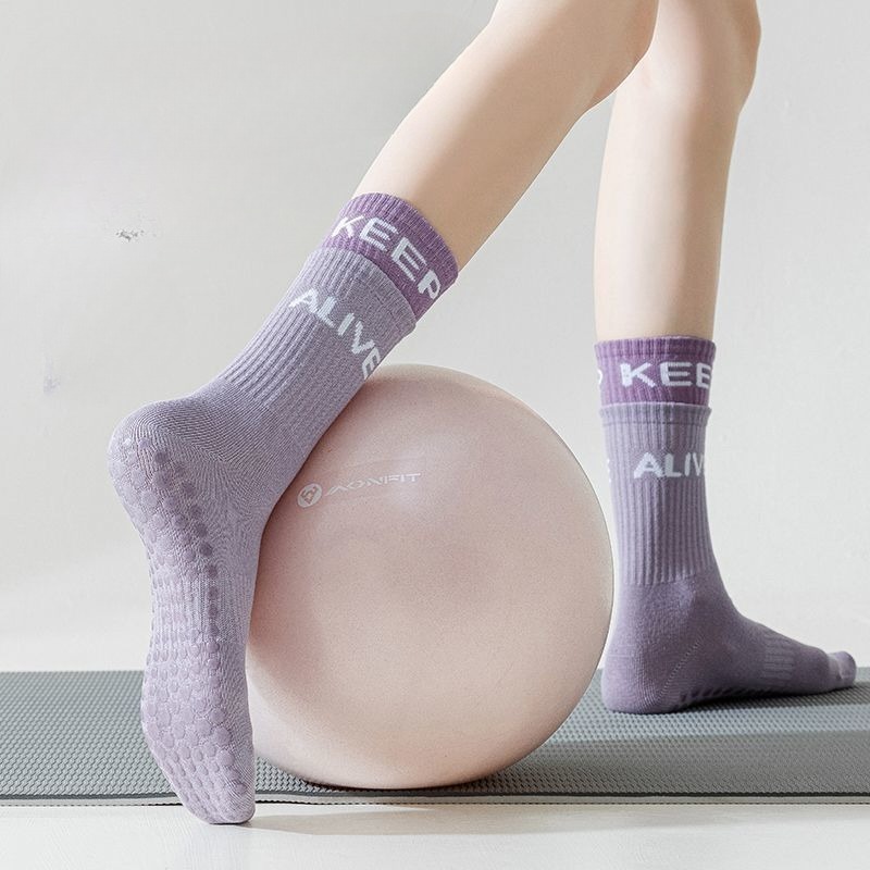 Women's Non-Slip Yoga Socks wi - Pilates Yoga Grip Socks 리뷰 및 가격