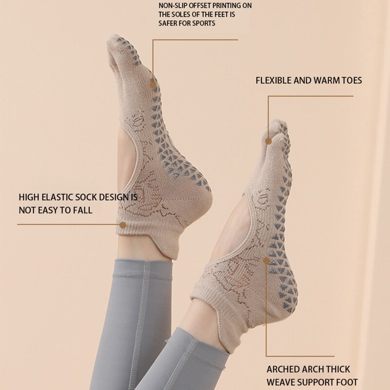 Women Yoga Toe Socks High Qual - Pilates Yoga Grip Socks 리뷰 및 가격