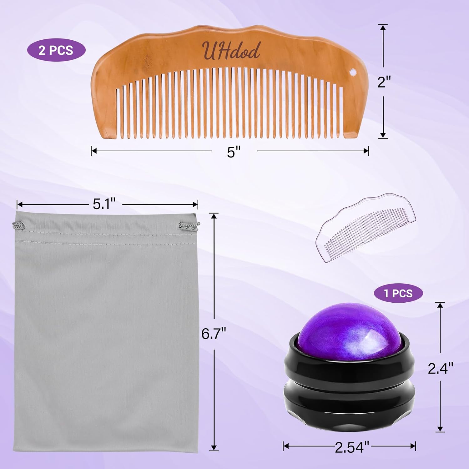 Wooden Labor Comb & Massage Ro - Acupressure Ball Set 리뷰 및 가격