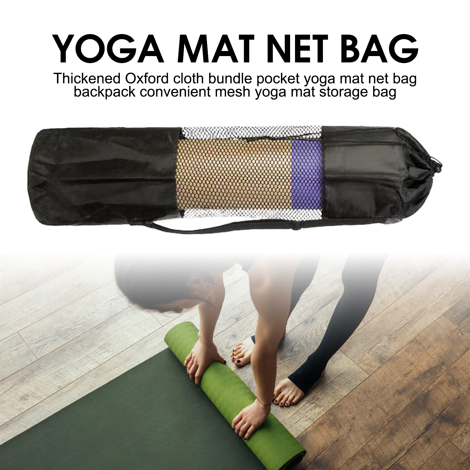 Yoga Mat Bag with Mesh Window  - Fitness Yoga Pilates 리뷰 및 가격