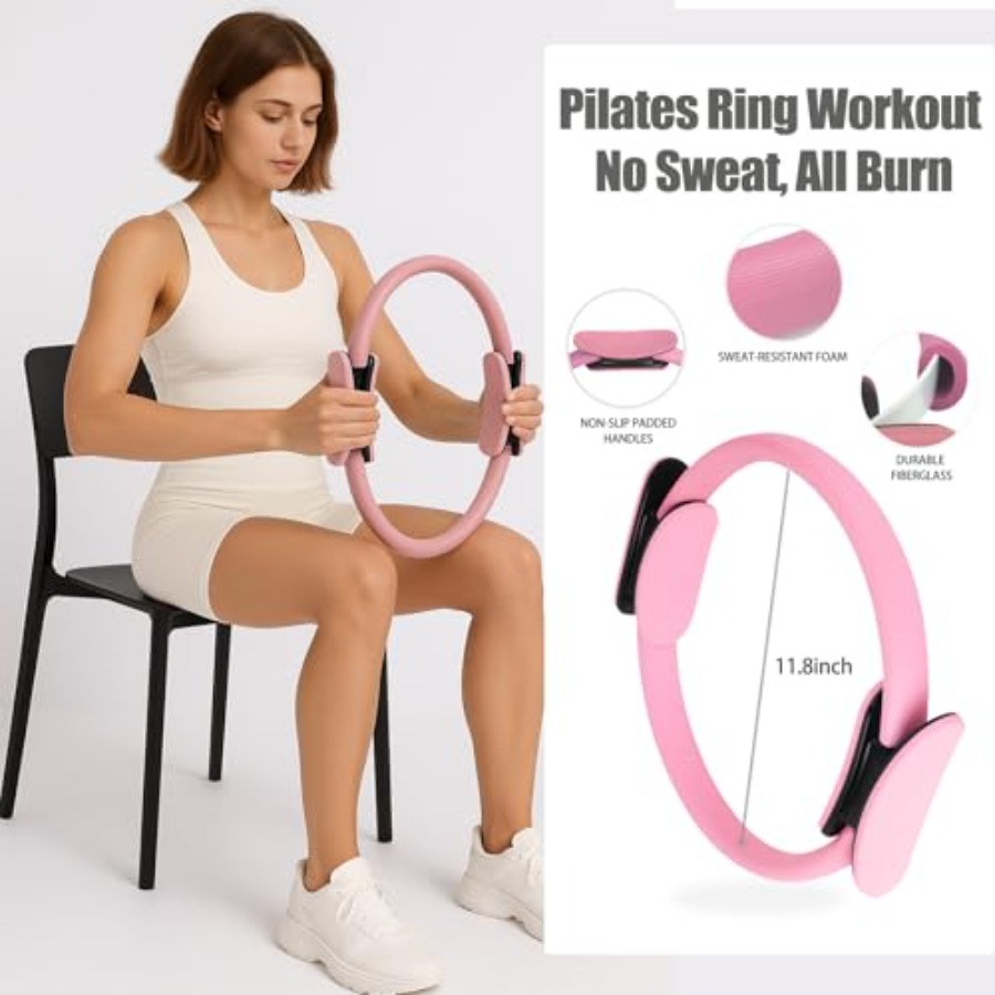 Pilates Essentials Kit for Wom - Pilates Yoga Mat Workout 리뷰 및 가격