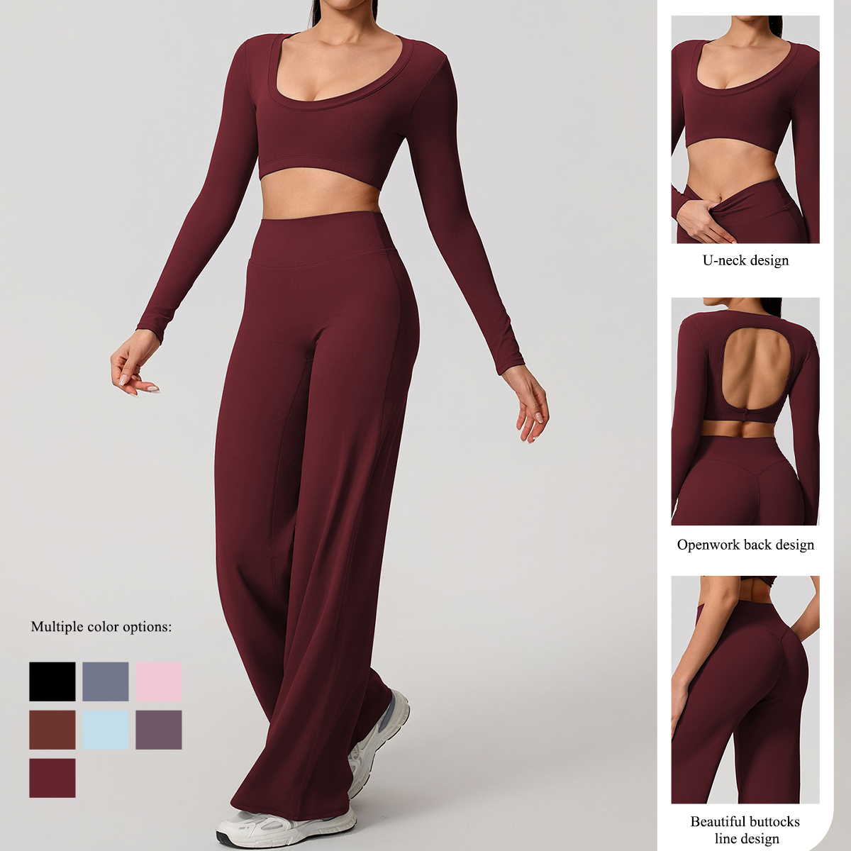 Hearuisavy Sports Set 2Pcs Wom - Pilates In Yoga Pants 리뷰 및 가격