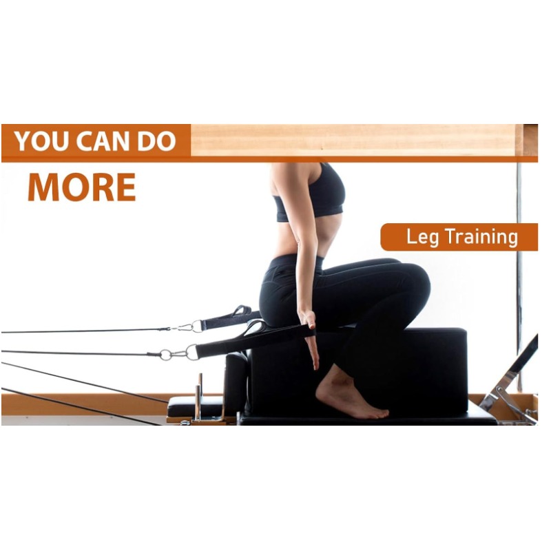 Double Ring Elastic Yoga Pilat - Pilates Ankle Strap 리뷰 및 가격