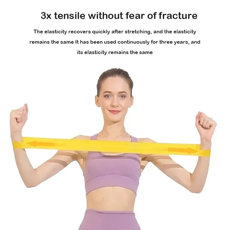 1-5pcs Resistance Bands Elasti - Pilates Yoga Or 리뷰 및 가격