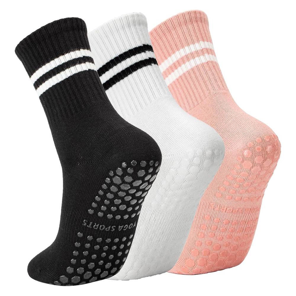 Yoga Pilates Socks with Grips  - Pilates Yoga Grip Socks 리뷰 및 가격
