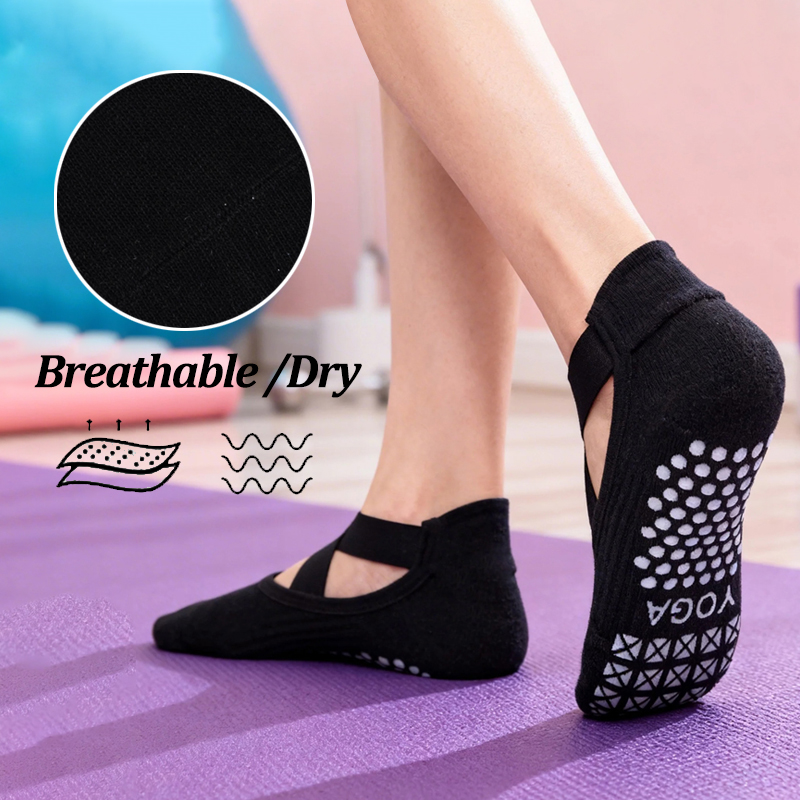 Women Non-Slip Yoga Socks Sili - Pilates Yoga Grip Socks 리뷰 및 가격