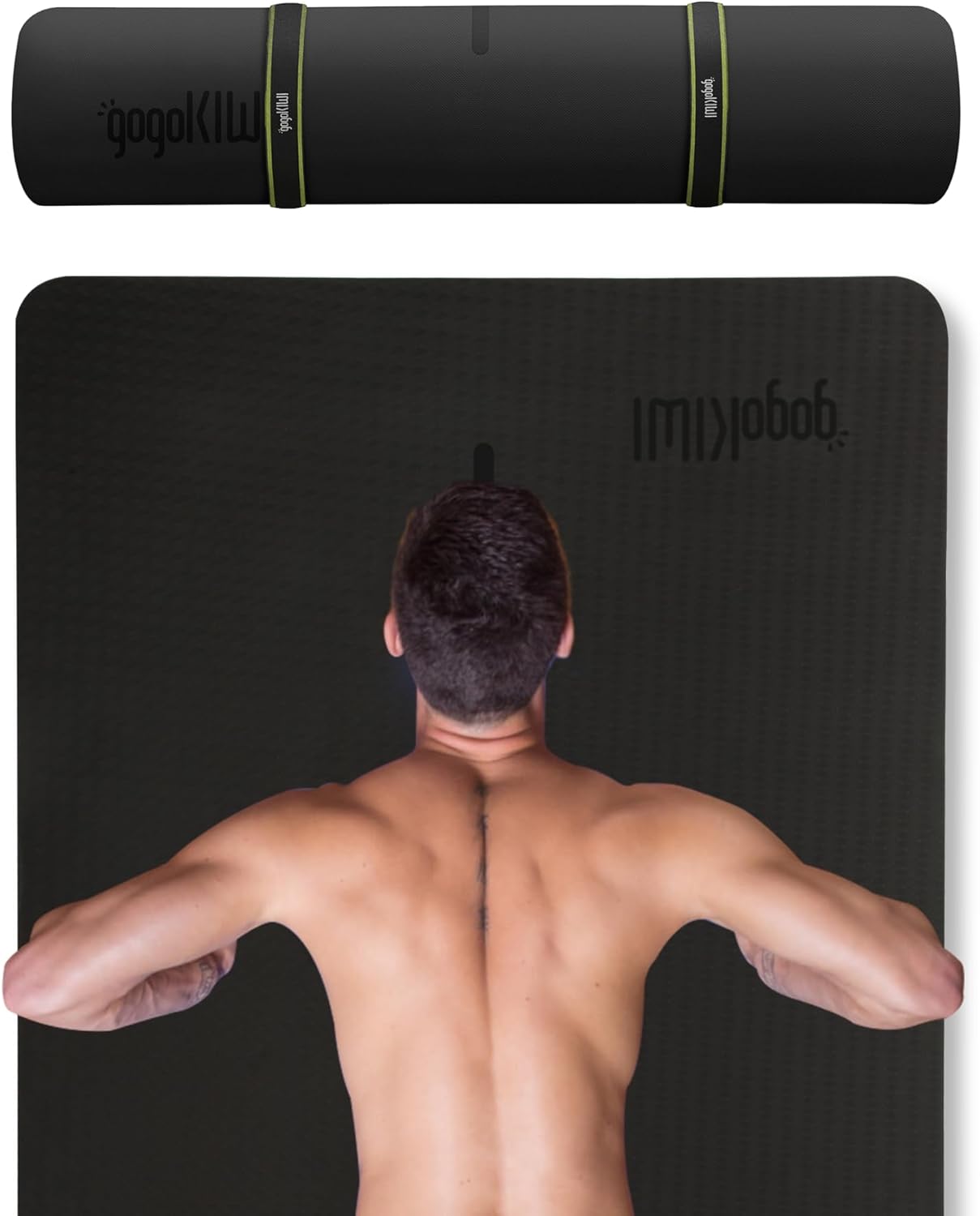 Extra Wide Yoga Mat 72x36 Inch - Pilates Yoga Mat Workout 리뷰 및 가격