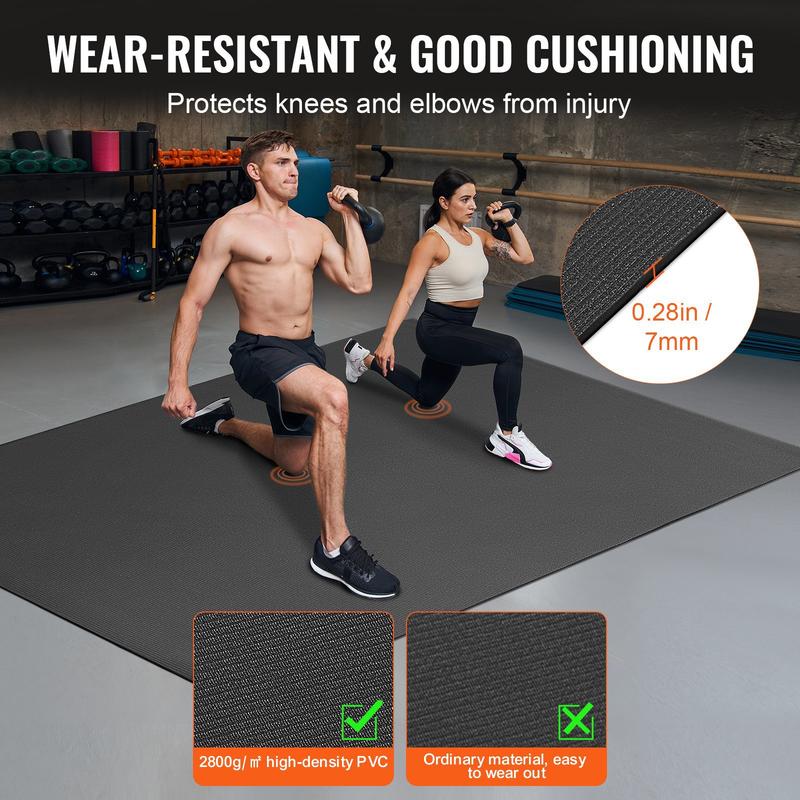 Exercise Mat, Non Slip High De - Pilates Yoga Mat Workout 리뷰 및 가격