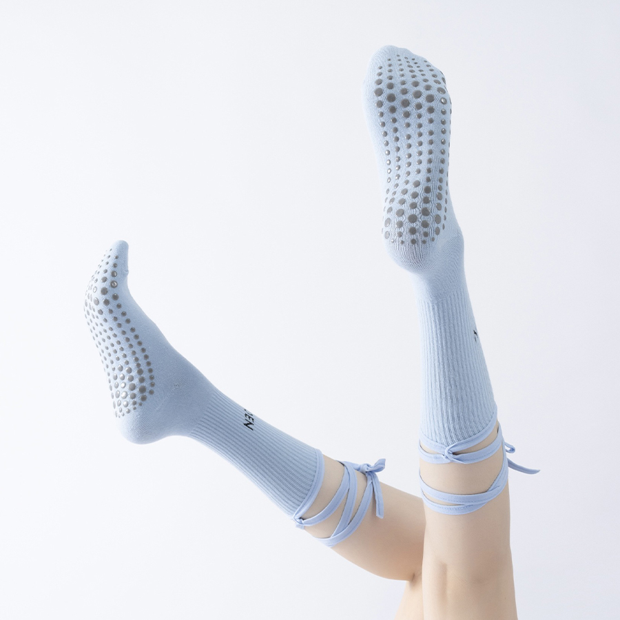 Women Bandage Yoga Socks Cotto - Pilates Yoga Grip Socks 리뷰 및 가격