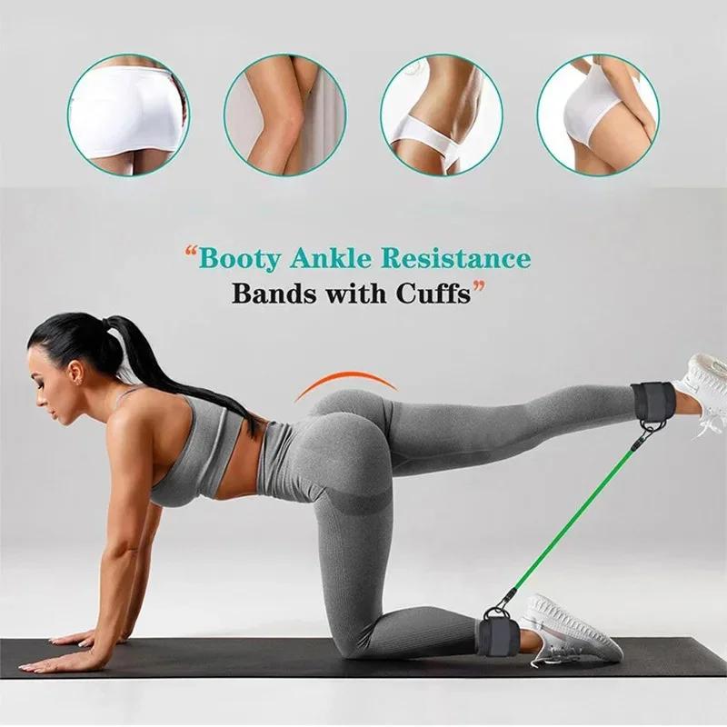 Ankle Straps Resistance Bands  - Pilates Ankle Strap 리뷰 및 가격