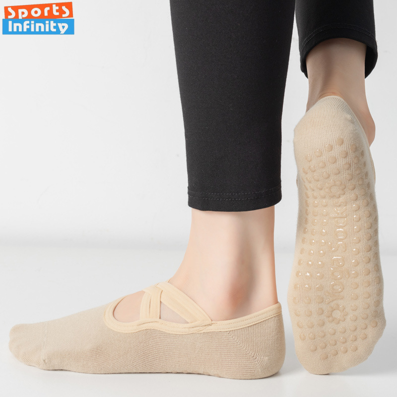Fashion Cross Straps Backless  - Pilates Yoga Grip Socks 리뷰 및 가격