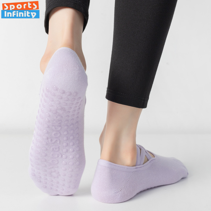 Fashion Cross Straps Backless  - Pilates Yoga Grip Socks 리뷰 및 가격