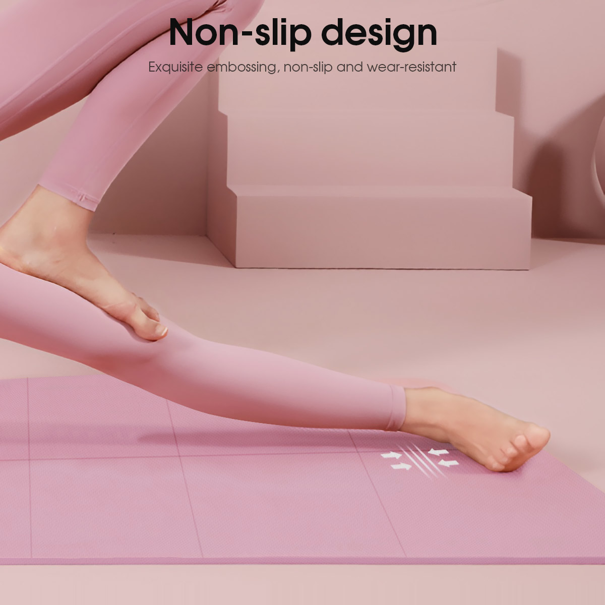 Pink Foldable Yoga Mat Eco Fri - Pilates Yoga Mat Workout 리뷰 및 가격