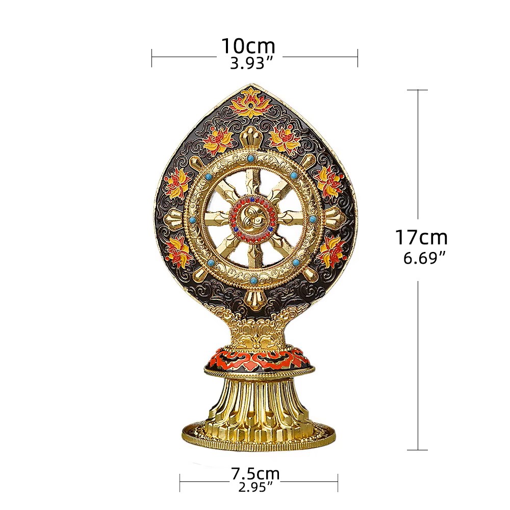 Tibetan Dharma Wheel Decor for - Yoga Wheel Dharma 리뷰 및 가격