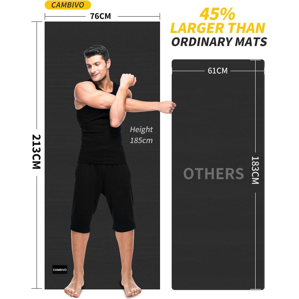 Extra Large Yoga Mat for Men & - Pilates Yoga Or 리뷰 및 가격