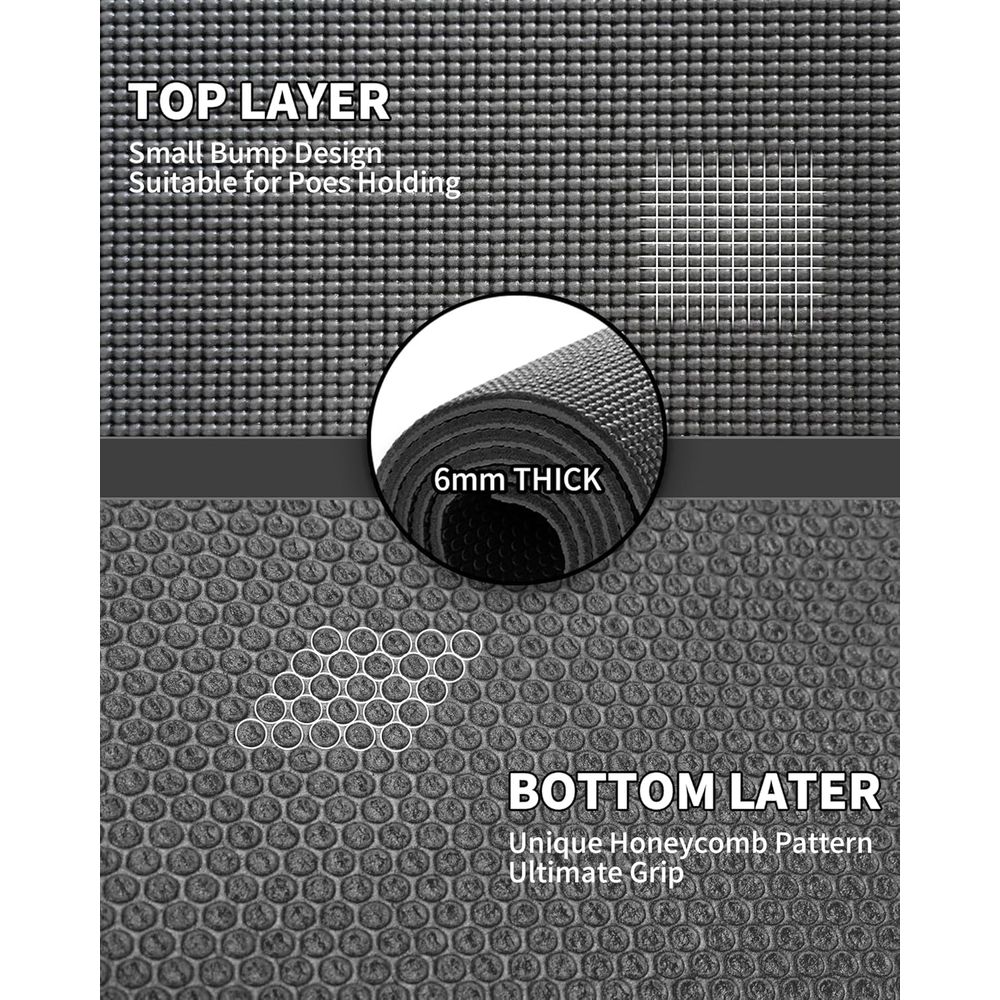 Extra Large Yoga Mat for Men & - Pilates Yoga Or 리뷰 및 가격
