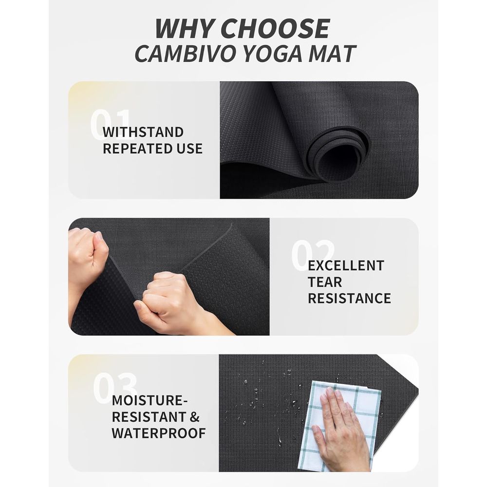 Extra Large Yoga Mat for Men & - Pilates Yoga Or 리뷰 및 가격
