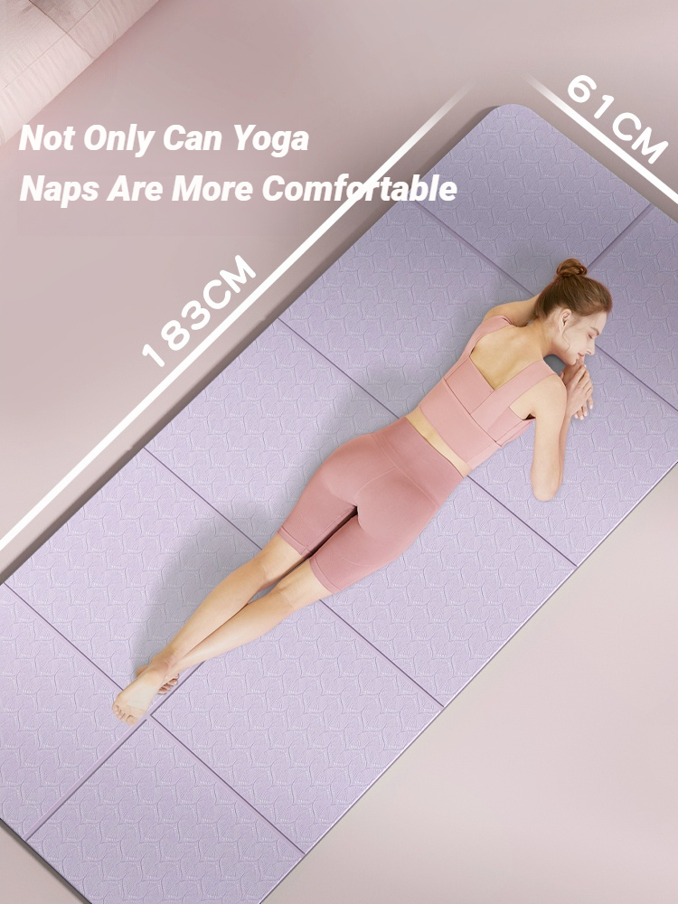 Foldable Yoga Mat Mute  Eco Fr - Pilates Yoga Mat Workout 리뷰 및 가격