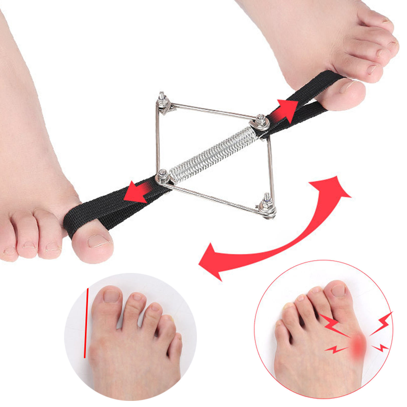 Bunion Corrector Nylon Steel S - Pilates Yoga Wellness 리뷰 및 가격