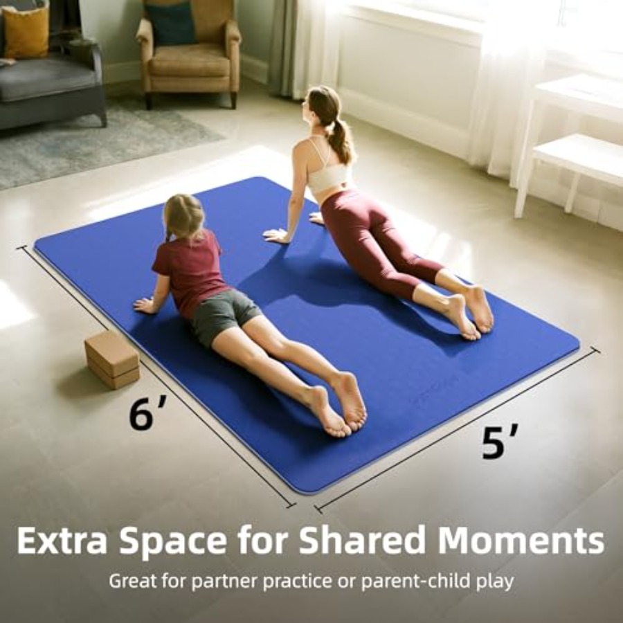 Extra Large Yoga Mat 72x48 or  - Pilates Yoga Or 리뷰 및 가격