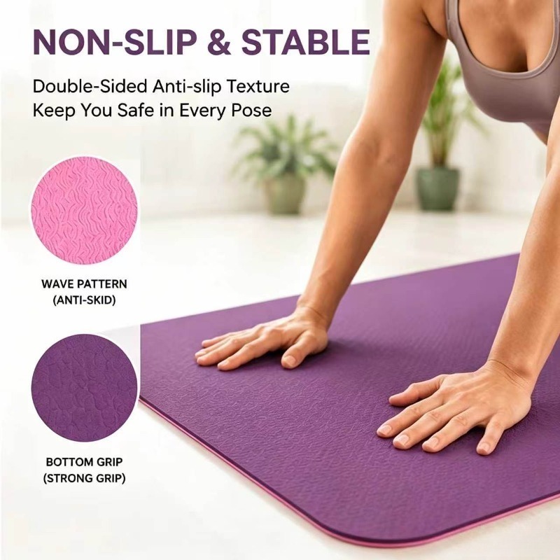 Yoga Mats Anti-slip Sport Fitn - Fitness Yoga Pilates 리뷰 및 가격