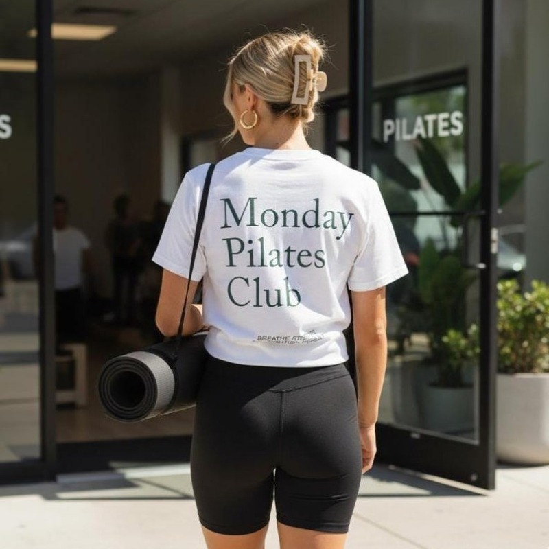 Shirt for Pilates Monday Pilat - Pilates Yoga Wellness 리뷰 및 가격