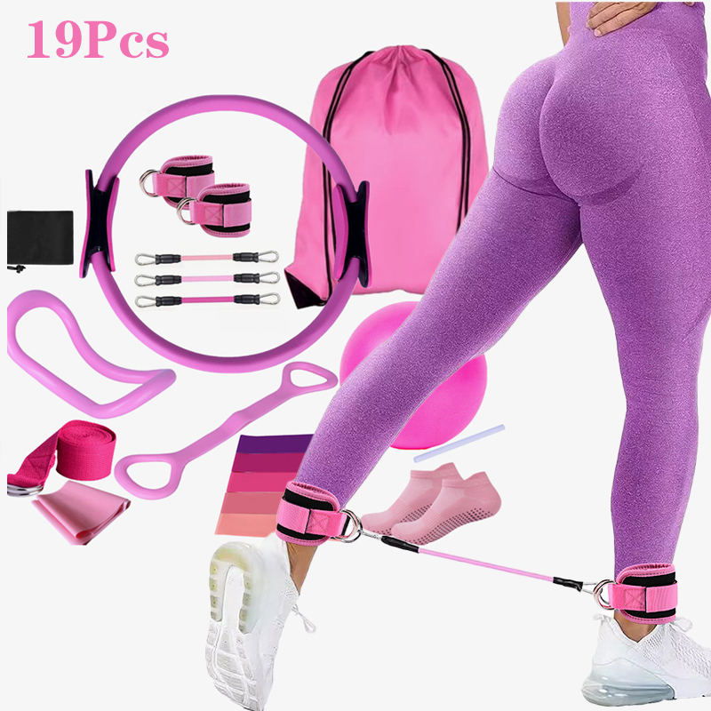Yoga Pilates Circle 19-Piece S - Pilates Ankle Strap 리뷰 및 가격